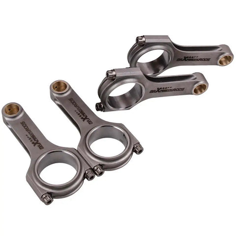 EN24 Forged H-Beam Connecting Rods+ARP Bolt compatible for Suzuki G16 A, B, D 1.6 L engine MAXPEEDINGRODS