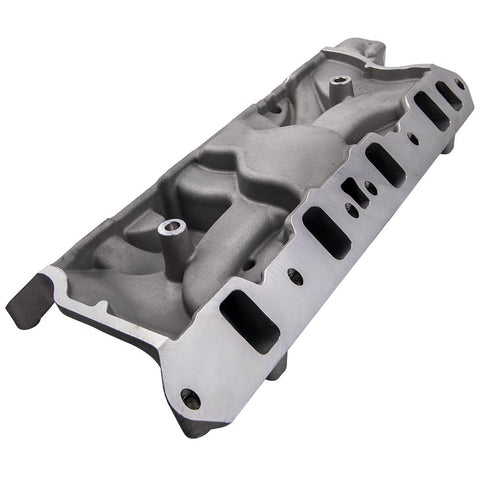 Intake Manifold compatible for Ford Small Block 289 302 High Rise Dual Plane MAXPEEDINGRODS