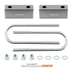 Rear Drop Kit 3 Lowering Blocks compatible for Chevy GMC C10 1963-1972 MAXPEEDINGRODS