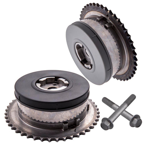 Pair Engine Variable Timing Sprocket Cam Camshaft Phaser Gear compatible for 2.0L 2.4L MAXPEEDINGRODS