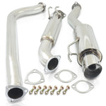 Honda Civic SI Coupe 2006-2011 N1 Style Stainless Steel Catback Exhaust System (Piping: 3.0" / 76mm | Tip: 4.0")