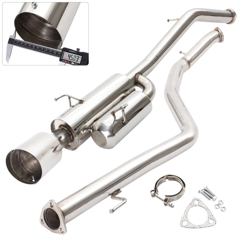 Honda CRZ 2010-2016 Hi-Power Style Stainless Steel Catback Exhaust System (Piping: 2.5" / 65mm | Tip: 4.5")