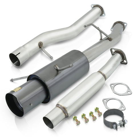 Subaru Impreza WRX / STI 2002-2007 N1 Style Stainless Steel Catback Exhaust System Gunmetal (Piping: 2.5" / 65mm to 3.0" / 76mm | Tip: 4.5")