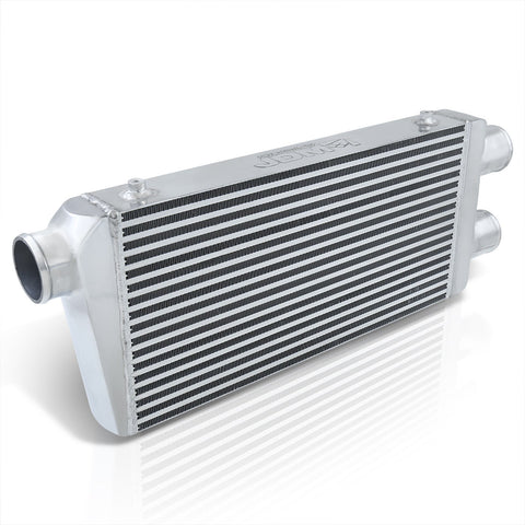 Universal 2 Inlet & 1 Outlet Aluminum Intercooler (Bar & Plate | Overall: 32.5" x 11.75" x 3.0" | Core: 23.0" x 11.5" x 2.75" | Inlet/Outlet: 3.0")