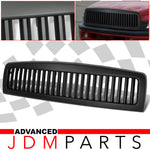 Dodge Ram 1500 2500 3500 Abs Black Vertical Style Front Bumper Grille Replacement