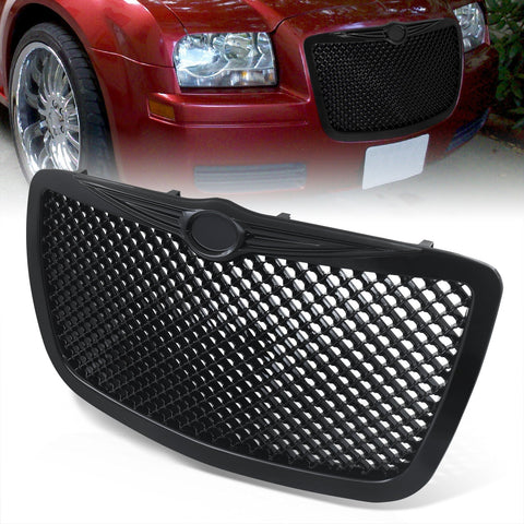 Chrysler 300 300C 2005-2010 Mesh Style Front Grille Black