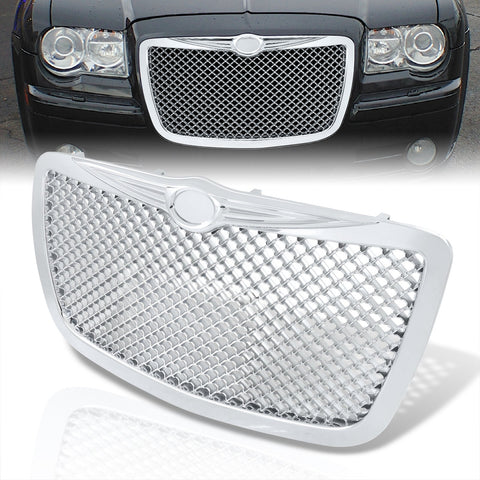 Chrysler 300 300C 2005-2010 Mesh Style Front Grille Chrome