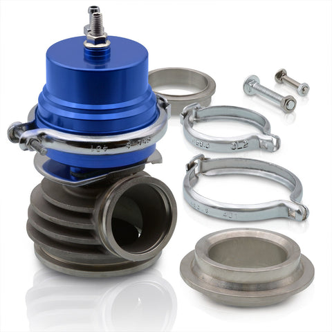 Universal 50mm V-Band External Wastegate Blue