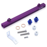 Mitsibishi Evo 4-9 / Eclipse 1995-1999 4G63 Turbo Fuel Injector Rail Purple