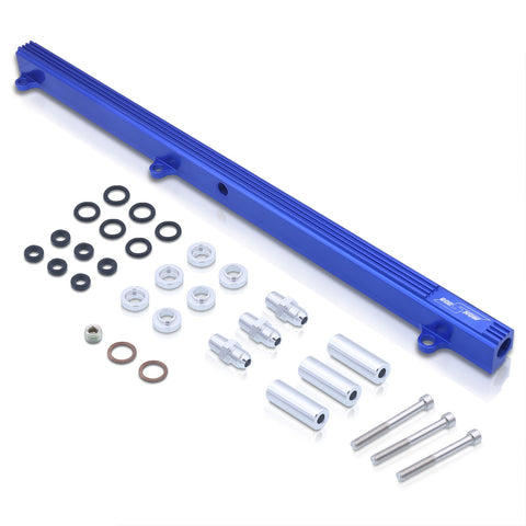 Toyota Supra 1JZGTE Fuel Injector Rail Blue