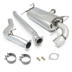 Subaru Impreza WRX Hatchback 2008-2014 Stainless Steel Catback Exhaust System (Piping: 3.0" / 76mm | Tip: 4.0")