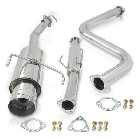 Honda Prelude SH 1997-2001 N1 Style Stainless Steel Catback Exhaust System (Piping: 2.25" / 58mm | Tip: 4.5")