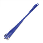 (5 Pack) 12" Zip Ties Stainless Steel Blue