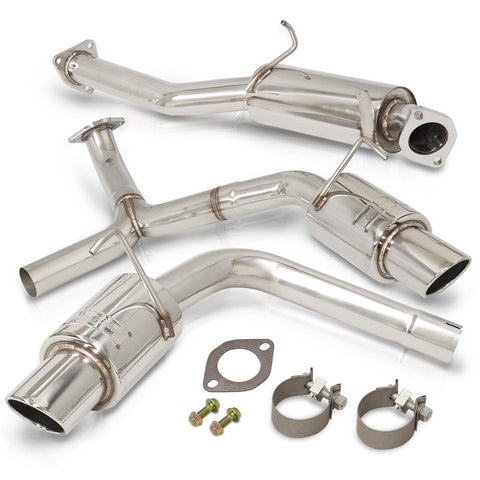 Honda S2000 2000-2009 N1 Style Stainless Steel Catback Exhaust System (Piping: 2.5" / 65mm | Tip: 3.5")