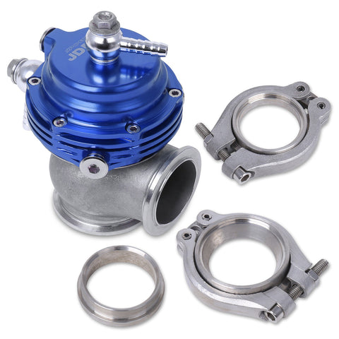 JDM Sport 35/38mm Compact Version Wastegate V-band Type Blue