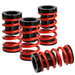 01-05 Civic Em2 Es 1-3"Scaled Suspension Lowering Coilover Red Coil Springs DNA MOTORING