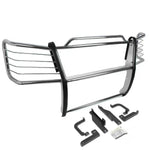 03-07 Silverado 2500Hd/3500 Black Coated Mild Steel Front Grill Guard Flame DNA MOTORING