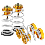 06-11 Civic 1"-4" Adjustable Suspension Coilover Sleeve Kit W/White Spring DNA MOTORING