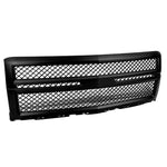 14-15 Silverado 1500 Gmt K2Xx Black Front Upper Square Mesh Style Grille DNA MOTORING