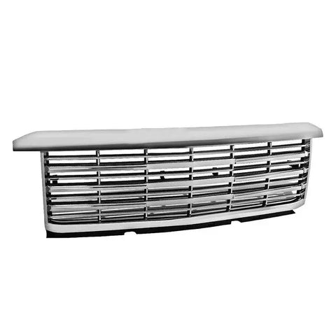 15-19 Silverado 2500 3500 Hd Badgeless Front Upper Bumper Hood Grille Grill DNA MOTORING