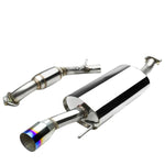 1993-1999 Vw Golf Mk3 3.5" Burnt Tip Stainless Exhaust Catback System Kit DNA MOTORING