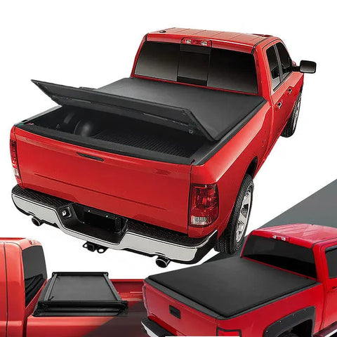 1993-2004 Ford Ranger 6' Flareside Tri-Fold Soft Top Trunk Bed Tonneau Cover DNA MOTORING