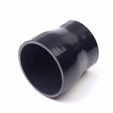 2-2.5" reducer 4-ply black silicone hose turbo/intake/intercooler pipe coupler F1 Racing