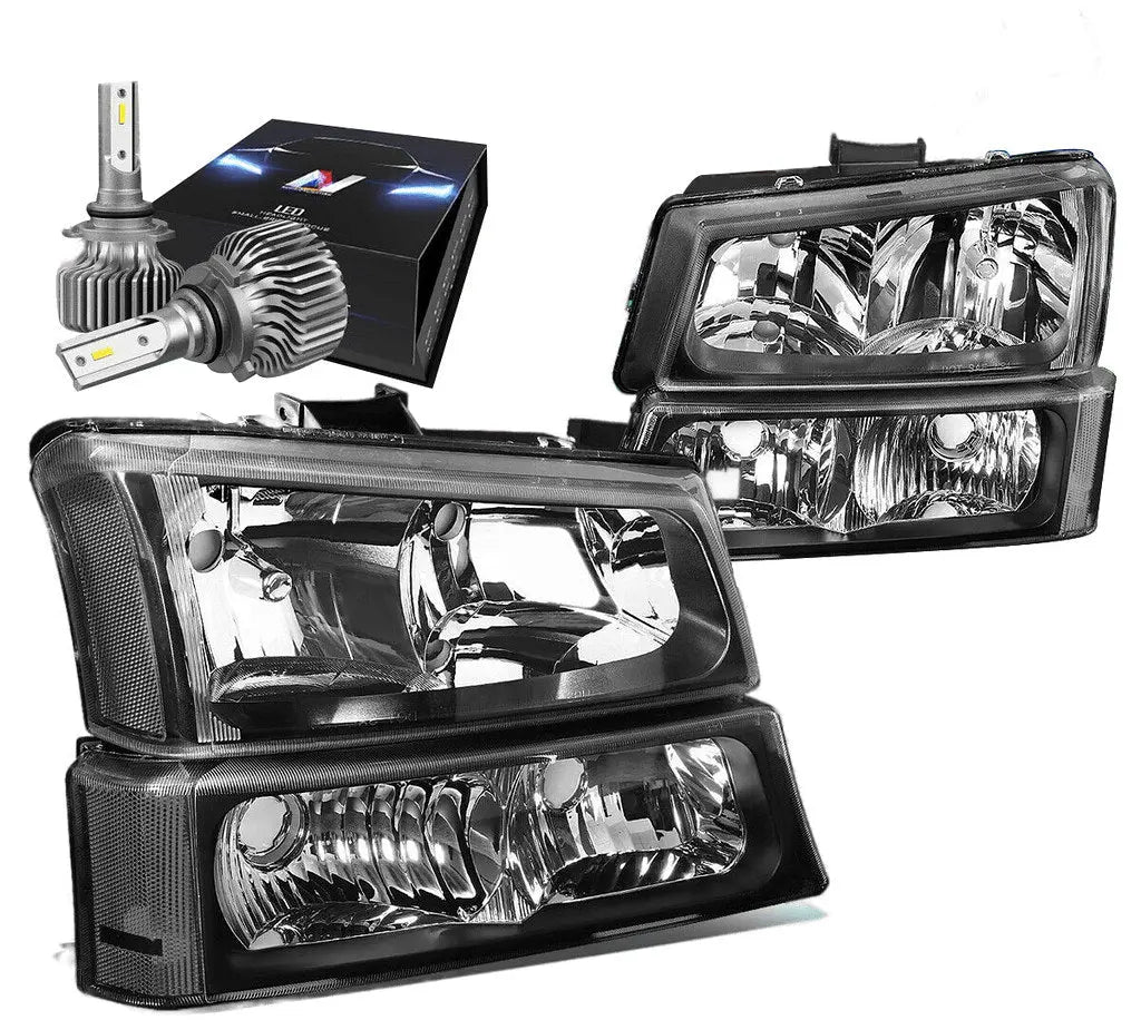 2003 silverado led deals headlights