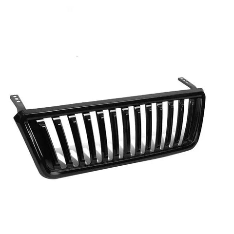 2004-2008 Ford F150 Badgeless Fence Design Front Bumper Upper Grille Grill DNA MOTORING