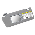 2005-2011 Toyota Tacoma Factory Style Left Driver Side Sun Visor Medium Gray DNA MOTORING