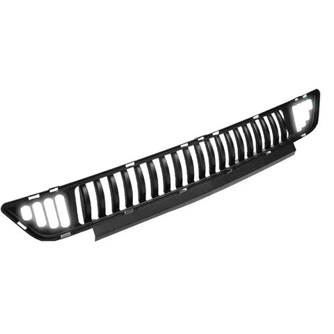 2015-2017 Ford Mustang Vertical Front Lower Bumper Grille Grill W/ Led Drl DNA MOTORING