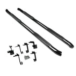 2019-2020 Ram 1500 Crew Cab 3" Round Tubing Step Bar Running Boards Black DNA MOTORING