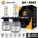 2X H4 Hb2 9003 286000Lm 1950W Led Headlight Kit Hi/Lo Beam Bulb High Power 6000K EB-DRP