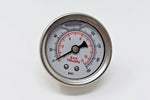 Fuel Pressure Regulator Gauge 0-160 Psi Bar Liquid Fill JackSpania Racing