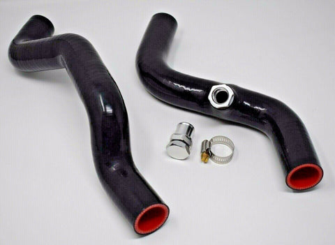 K- Swap Driver Side Radiator Hose Kit W/ Fan Hose Bung K20 EG EK DC2 CRX Si ðŸ‡ºðŸ‡¸ JackSpania Racing