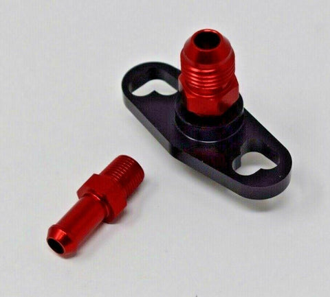 Fuel Pressure Regulator FPR Adapter For Toyota 2JZ 4A-GE 3S-GE VG30DET 1/8NPT JackSpania Racing