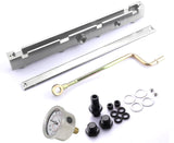 K-Series Billet Aluminum High Flow Fuel Rail K20 K24 2.0 2.4L RSX SI Civic KSwap JackSpania Racing