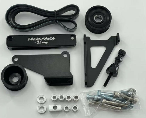 K Series AC PS Eliminator Pulley Kit For Honda Acura K20 K24 K Swap RSX Type S JackSpania Racing