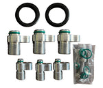 B Series AC Fittings Adapters Line Air Conditioning Civic Si EK EG Honda Acura JackSpania Racing