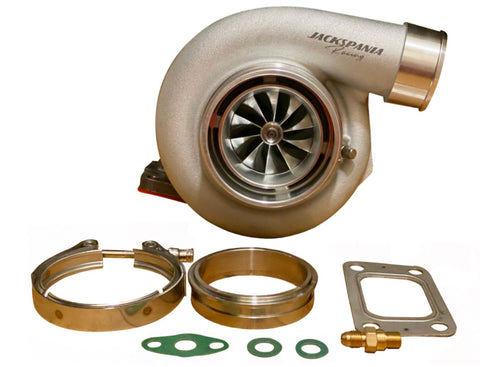 GT35 GTX3582 Billet Wheel Turbo .83 AR V-band Turbine Housing Anti-Surge Inlet JackSpania Racing