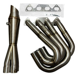 H Series 4-1 Hood Exit Race Exit Header H22 F20B Honda Acura EG EK DC2 Civic H2B JackSpania Racing