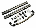 Billet OE LS Fuel Rail Kit For GM Stock Intake Manifold LS1 LS2 LS6 V8 EFI 6AN JackSpania Racing