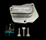 K Series K20 K24 Timing Chain Tensioner Oil Return Plate Cover Drain Sidewinder JackSpania Racing