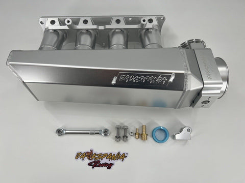 90mm Ultra Side Feed Intake Manifold K Series K20 K24 4.78L Plenum Civic CRX TB JackSpania Racing