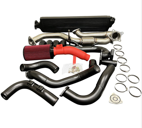 Honda Civic 1.5T Intercooler Front Pipe Cold Air Intake Water Inlet Stage 2 Kit JackSpania Racing