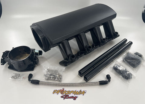 GM LS7 Intake Manifold Fabricated Aluminum 102mm EFI Fuel Injection Sheet LS USA JackSpania Racing