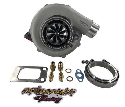 Billet Wheel 6255G Dual Ball Bearing Turbocharger Turbo HP Rating 900 T4 .82 A/R JackSpania Racing