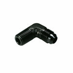 '-6An Flare 90 Degree 1/4 Npt Fitting Male Union Black BLACKHORSERACING