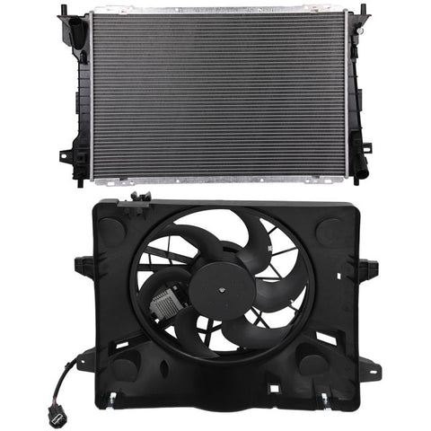 Electric Radiator Cooling Fan Kit 2003-2004 Mercury Marauder ECCPP