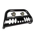 94-02 Dodge Ram 1500/2500/3500 Black Bull Bar Grille Guard+Smoked Fog Light DNA MOTORING